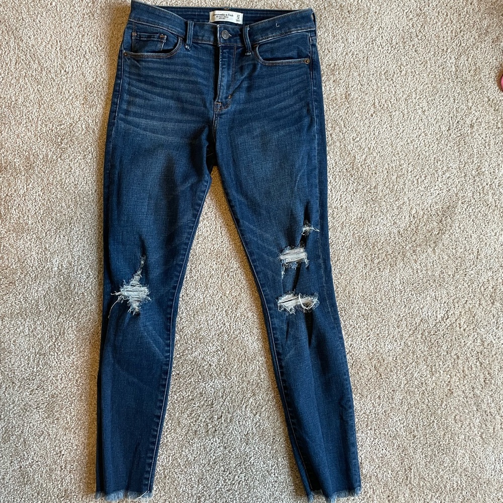 Abercrombie mid rise jeans